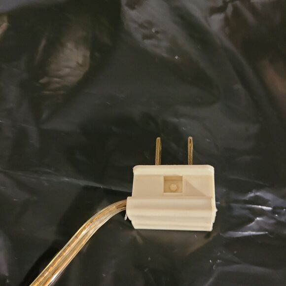 Vtg Nickel Plated Teapot Electric Lamp W/blue Checkered Shade - Picture 10 of 16